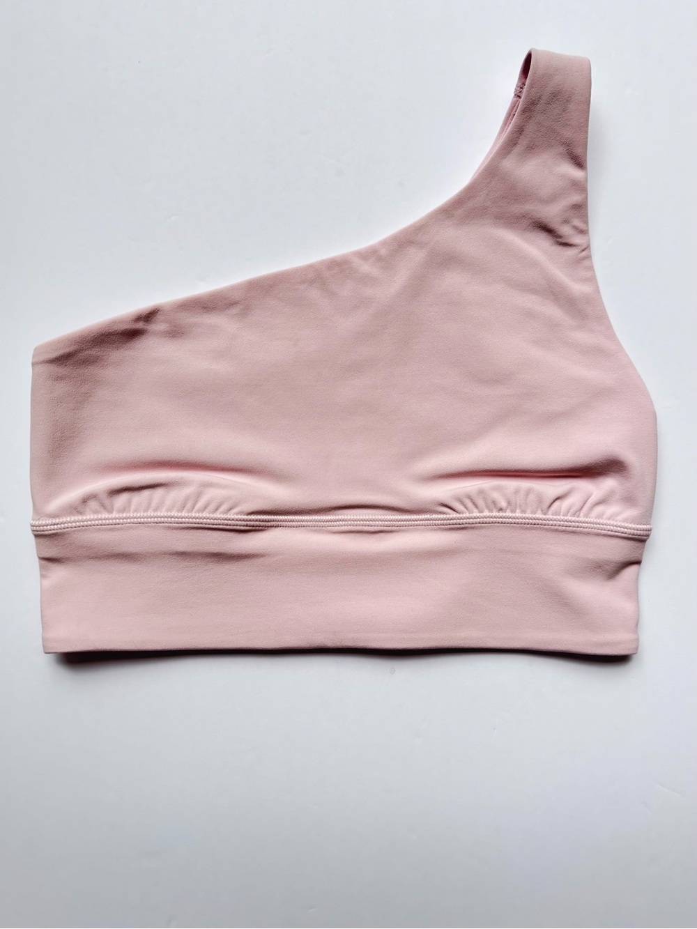 lululemon Align Asymmetrical One-Shoulder Cropped Tank Top Nulu Pink Size 6